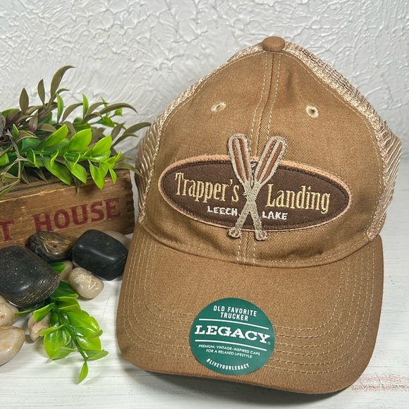 Legacy Other - Trappers Landing Trucker Hat Adjustable Outdoor Lake Hat NWT